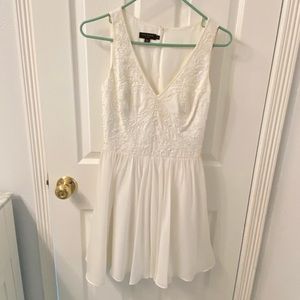 Ted Baker London White Beaded Dress